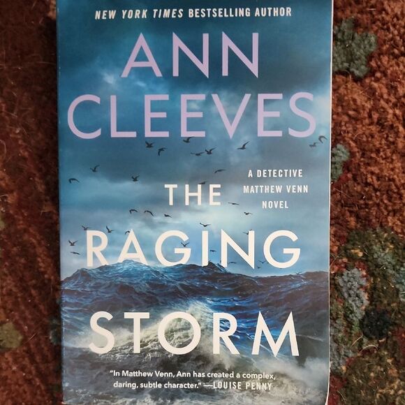 The Raging Storm Ann Cleeves - Picture 1 of 2